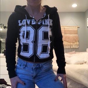 VS PINK Zip Up Hoodie